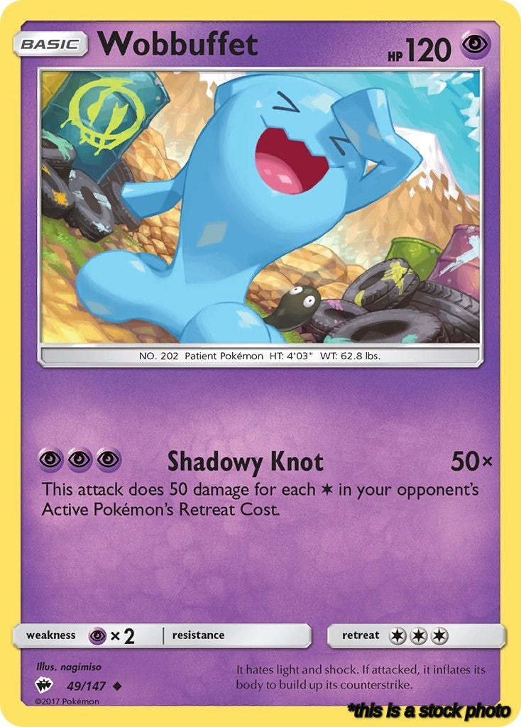 Uncommon Wobbuffet [49/147 Lightly Played ]