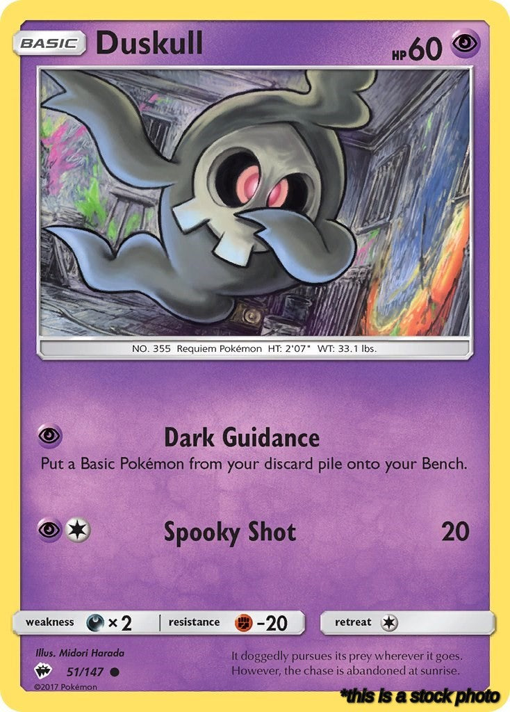 Common Duskull [51/147 Near Mint ]
