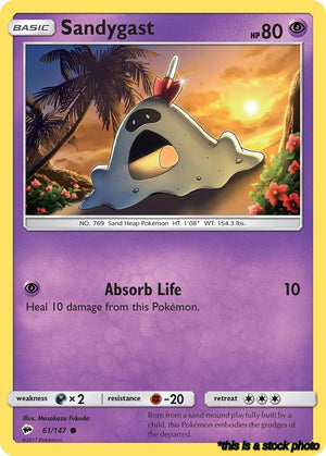 Common Sandygast [61/147 Near Mint ]