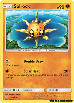 Uncommon Solrock [69/147 Near Mint ]