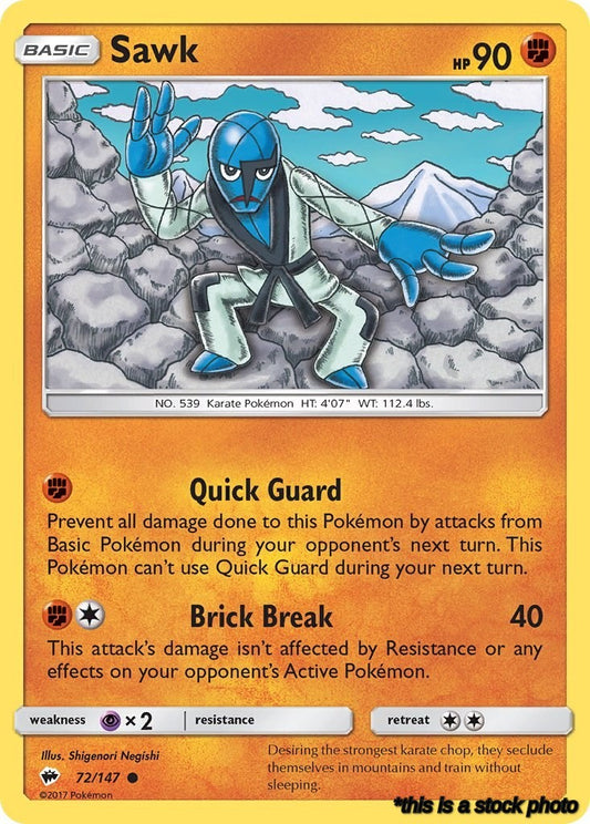 Normal Sawk [72/147 Lightly Played ]