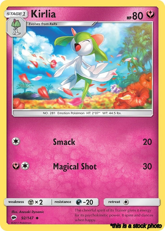 Normal Kirlia [92/147 Lightly Played ]