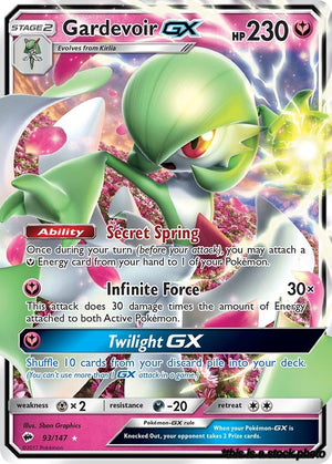 Holofoil Gardevoir GX [93/147 Near Mint ]