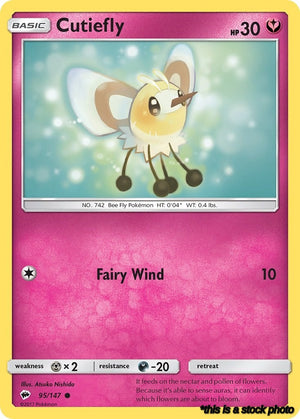 Normal Cutiefly [95/147 Lightly Played ]