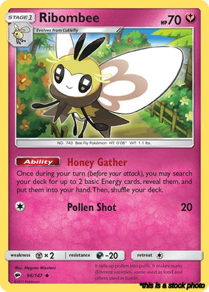 Normal Ribombee [96/147 Lightly Played ]