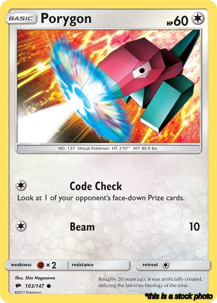 Normal Porygon [103/147 Near Mint ]