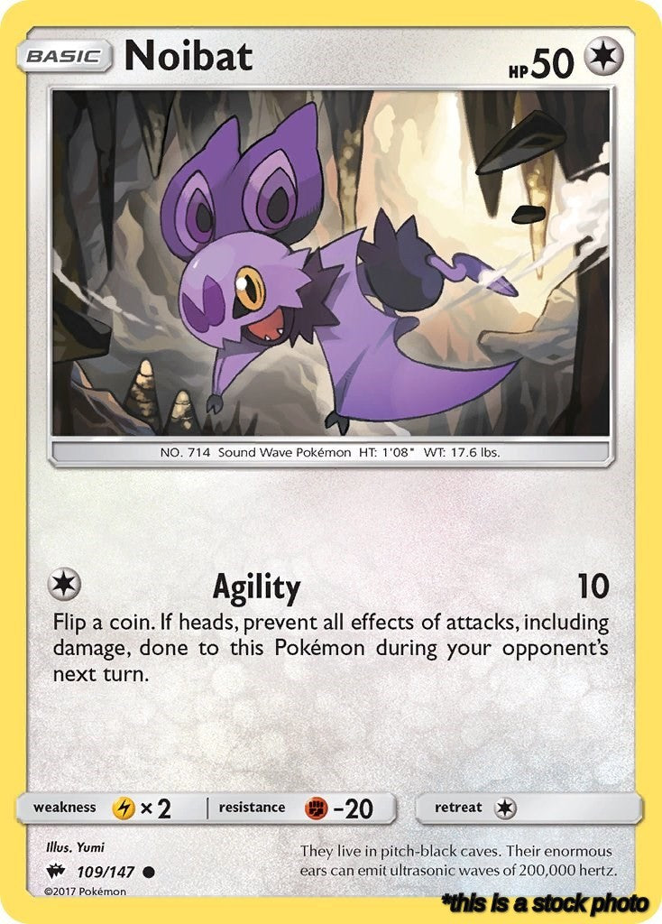 Normal Noibat [109/147 Lightly Played ]