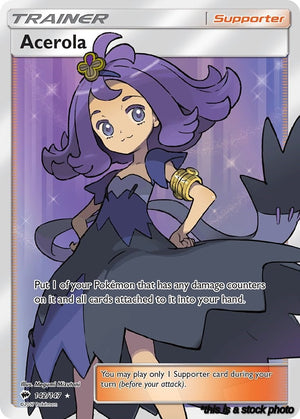 Holofoil Acerola (Full Art) [142/147 Moderately Played ]