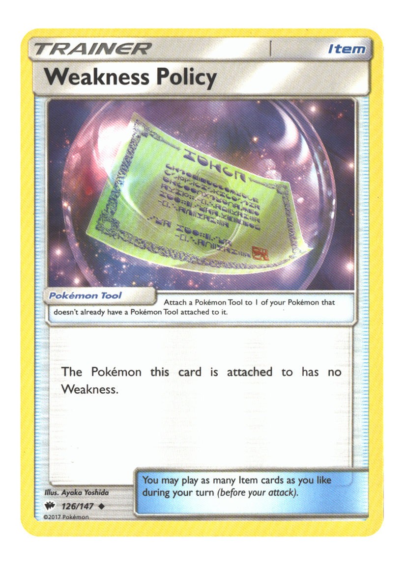 Weakness Policy