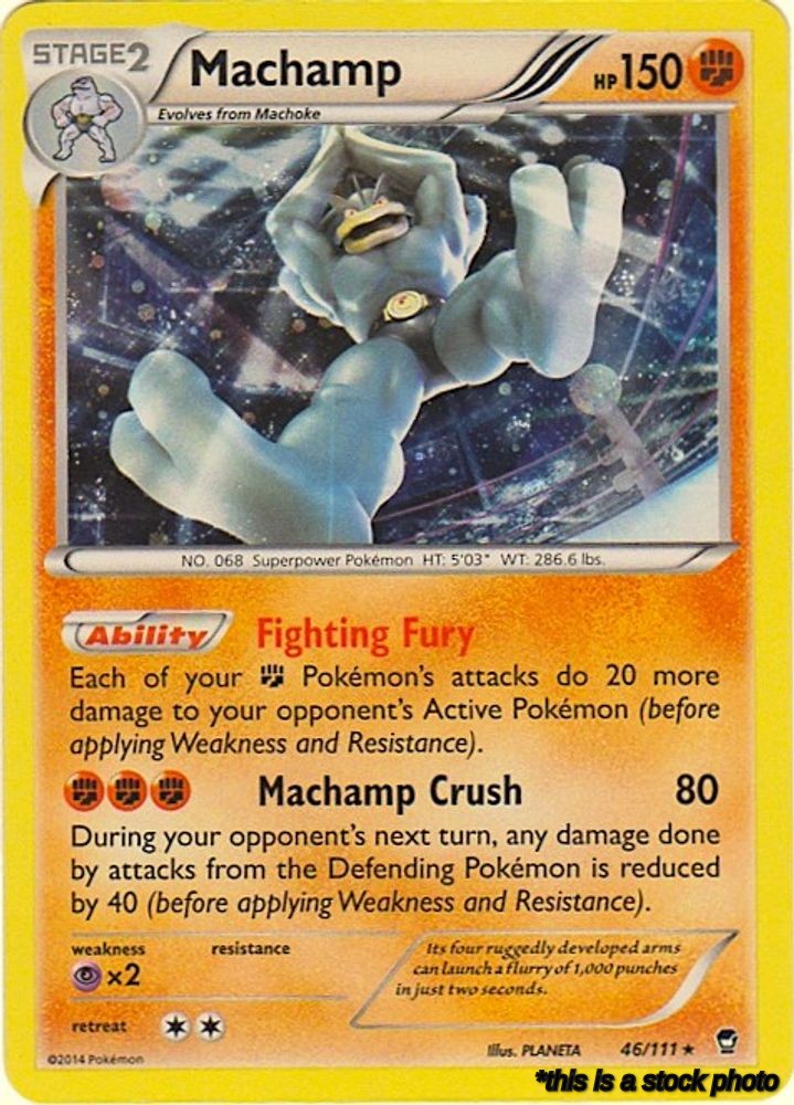 Machamp - 46/111 (Cosmos Holo)