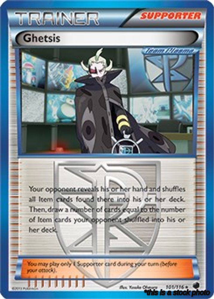 Ghetsis - 101/116 (BW Plasma Freeze)