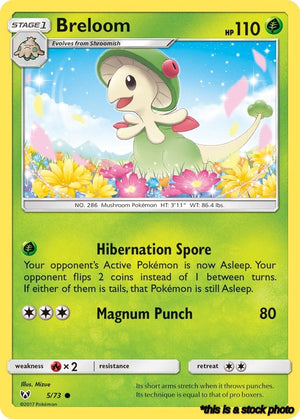 Normal Breloom [5/73 Lightly Played ]