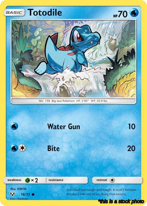 Common Totodile [18/73 Lightly Played ]