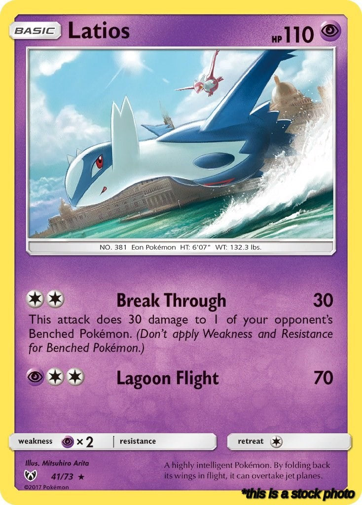 Holofoil Latios [41/73 Lightly Played ]