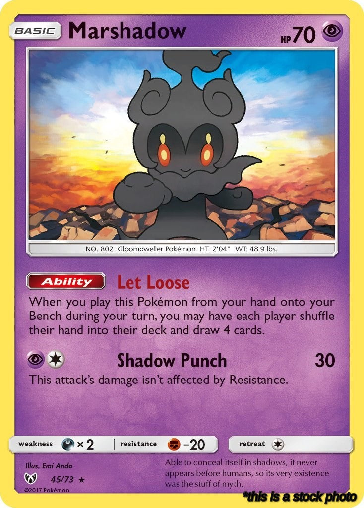 Holofoil Marshadow [45/73 Lightly Played ]