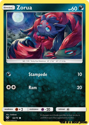 52/73 Zorua Common Normal