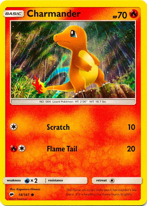 Promo Charmander - 18/147 (Premium Collection Promo) [018/147 Near Mint ]