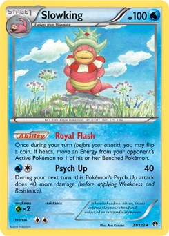Promo Slowking - 21/122 (Cosmos Holo) [021/122 Near Mint ]