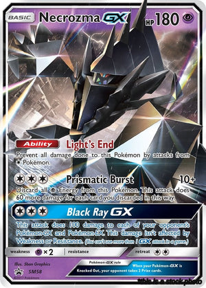SM58 Necrozma GX Promo Holofoil