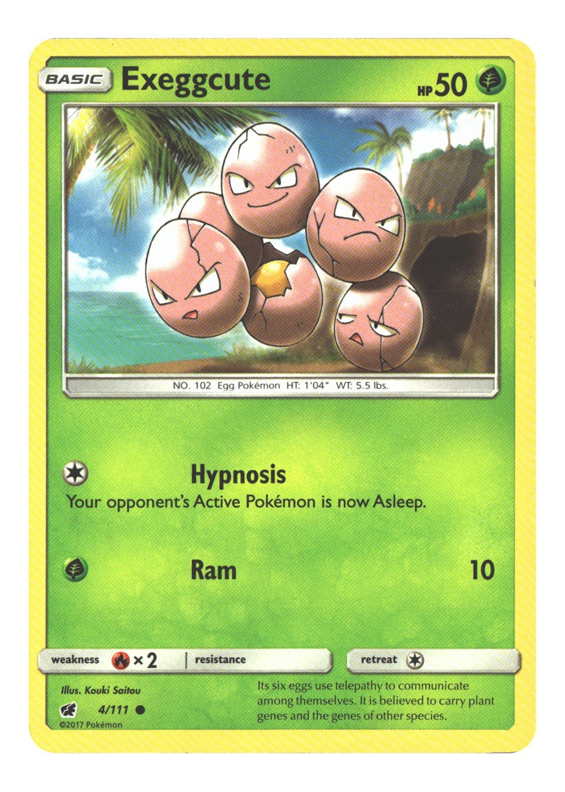 4/111 Exeggcute Common Normal