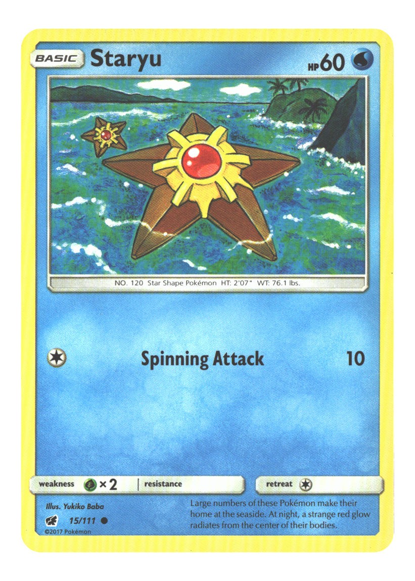 15/111 Staryu Common Normal