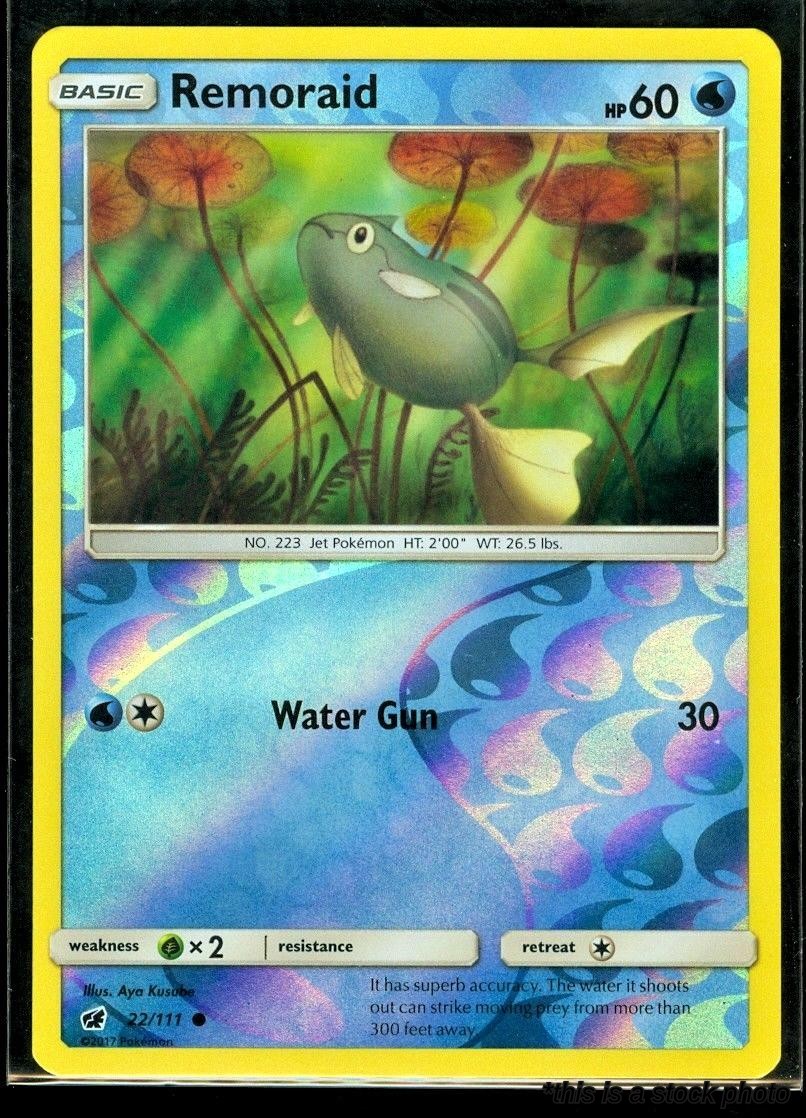 22/111 Remoraid Common Reverse Holofoil