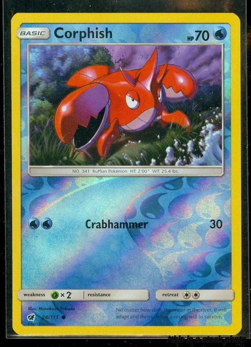 24/111 Corphish Common Reverse Holofoil