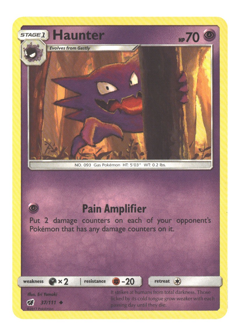 37/111 Haunter Uncommon Normal