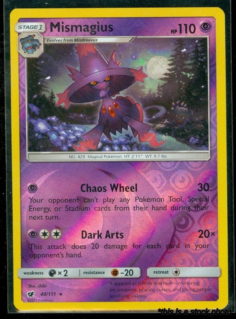 Reverse Holofoil Mismagius [40/111 Near Mint ]