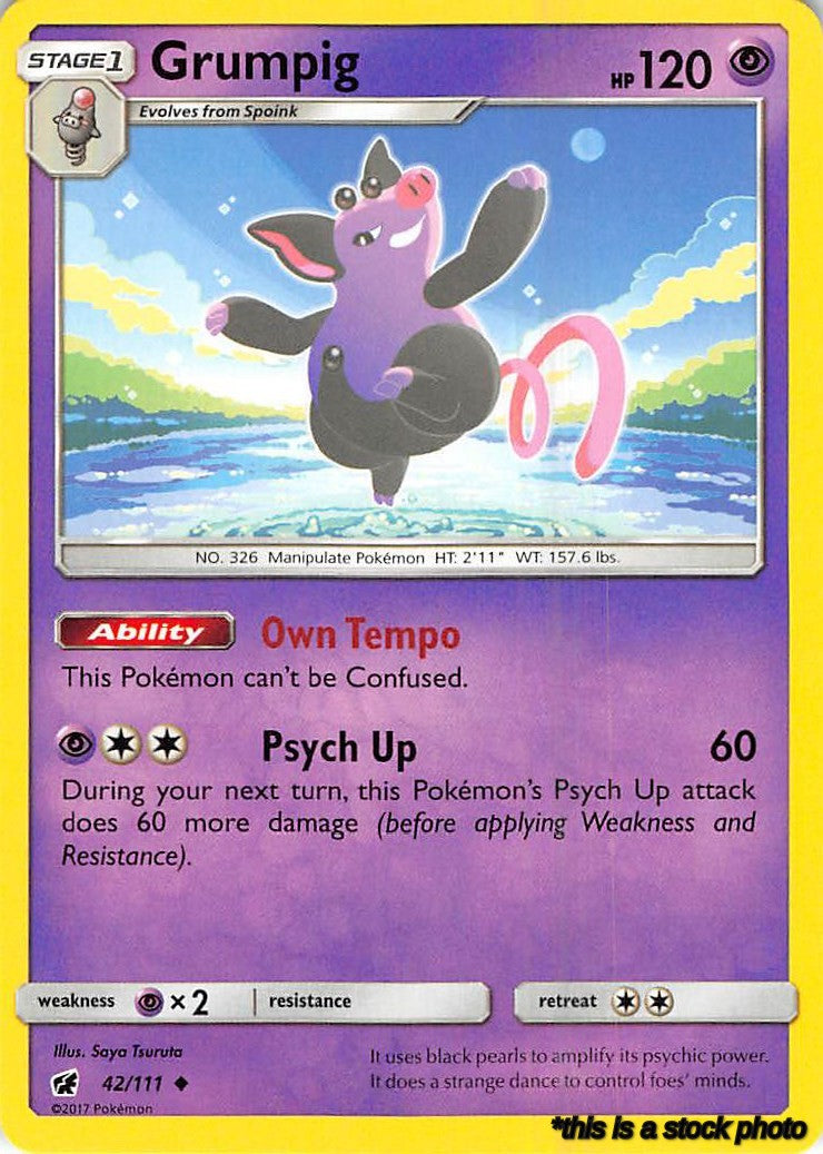 42/111 Grumpig Uncommon Normal