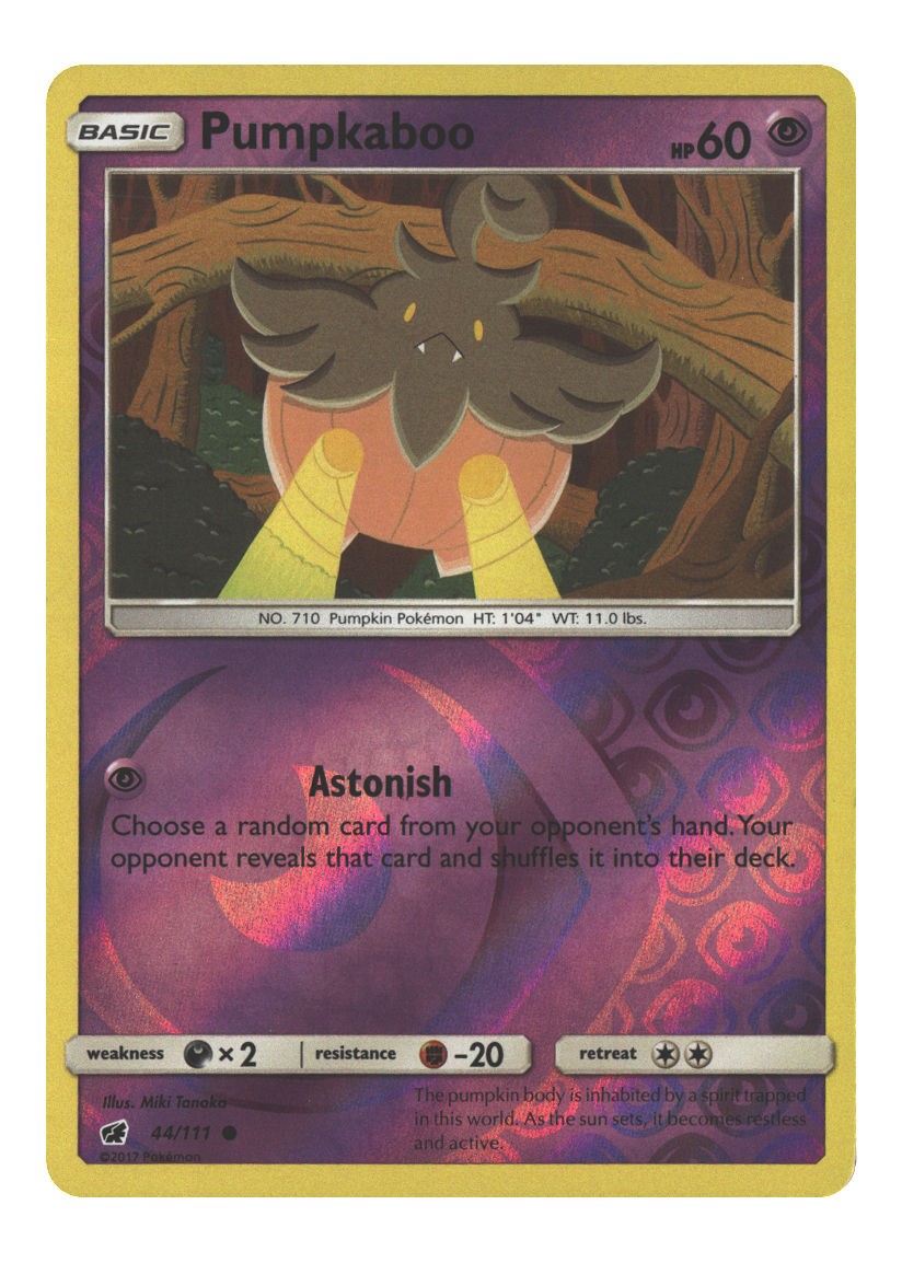 44/111 Pumpkaboo Common Reverse Holofoil