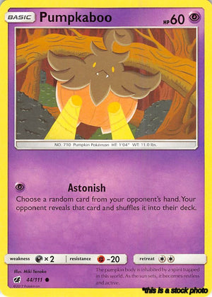Common Pumpkaboo [44/111 Lightly Played ]