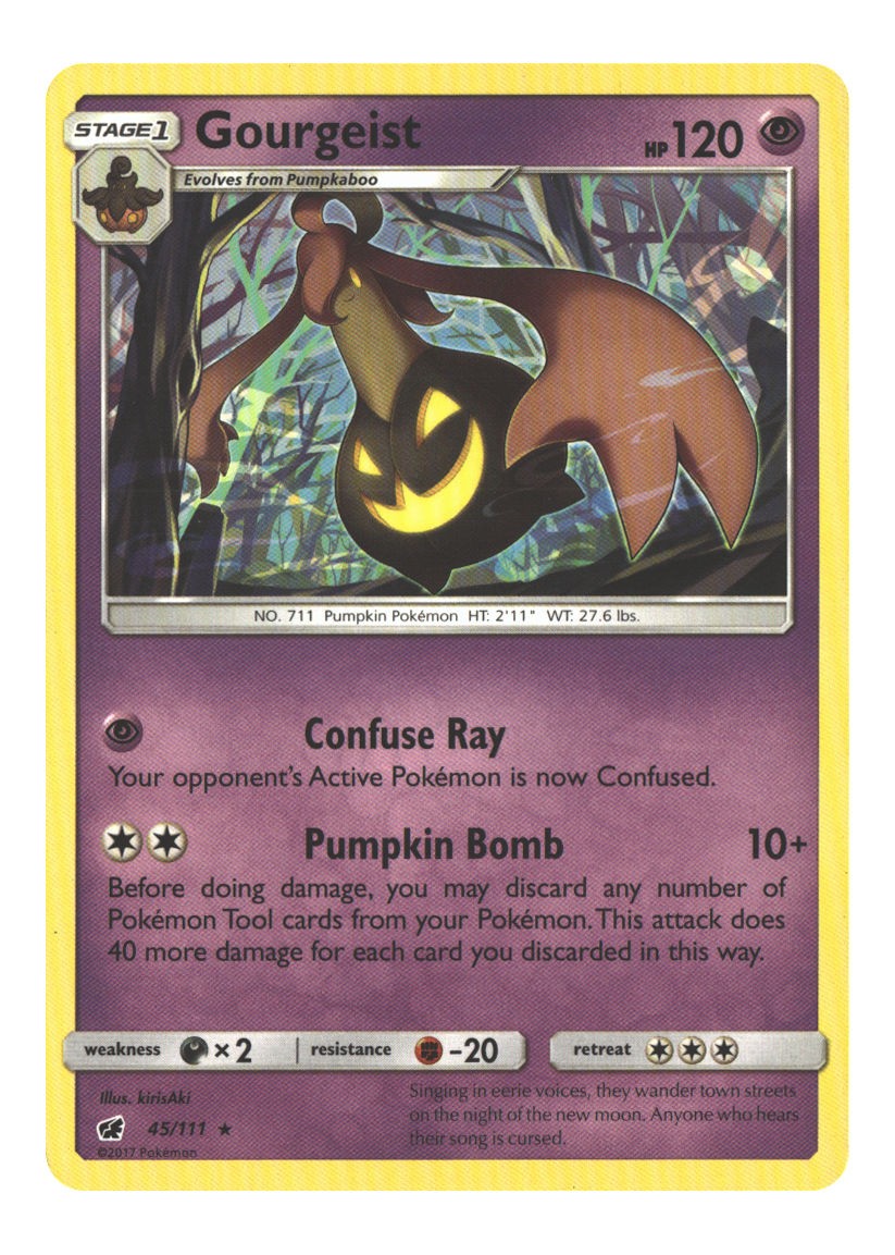45/111 Gourgeist Rare Normal