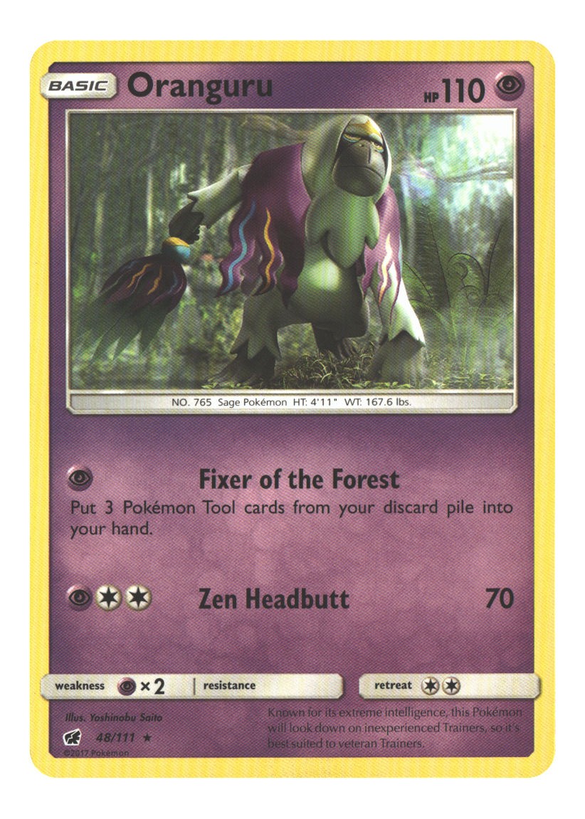 48/111 Oranguru Rare Normal