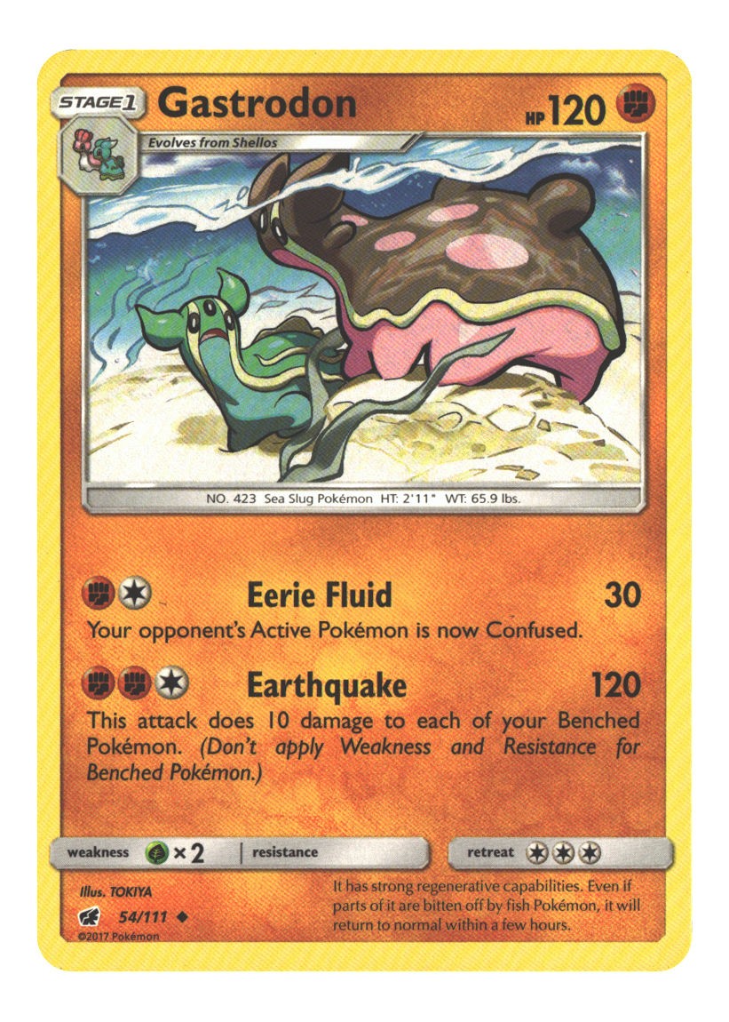 54/111 Gastrodon Uncommon Normal