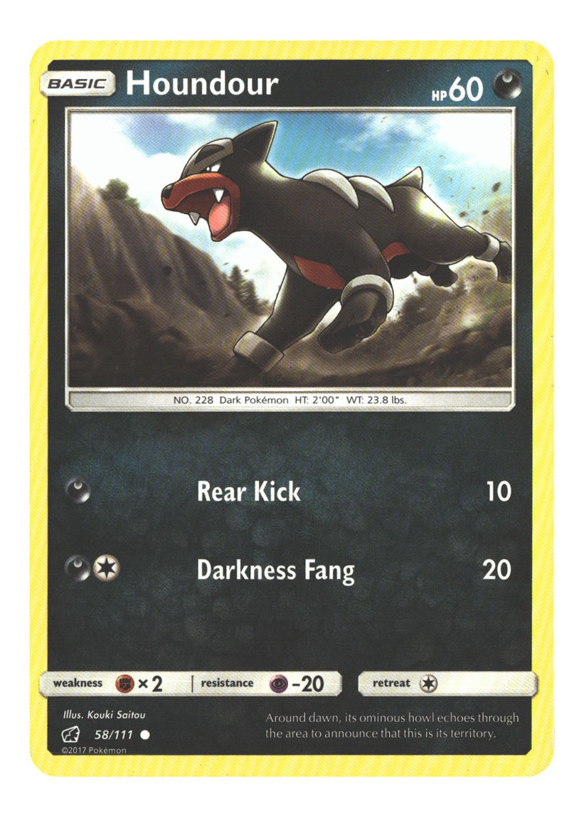 58/111 Houndour Common Normal