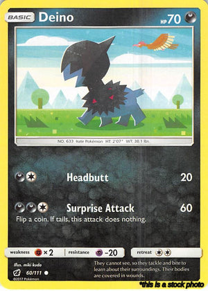 Normal Deino [60/111 Near Mint ]