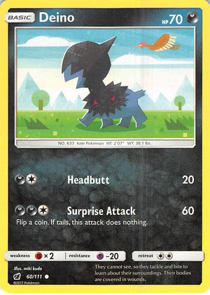 Common Deino [60/111 Near Mint ]