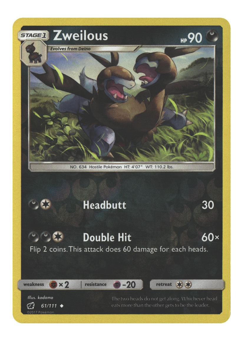 61/111 Zweilous Uncommon Reverse Holofoil