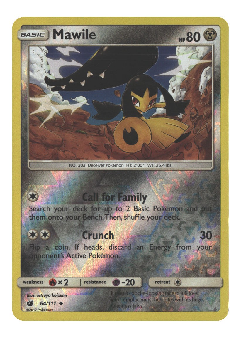64/111 Mawile Uncommon Reverse Holofoil