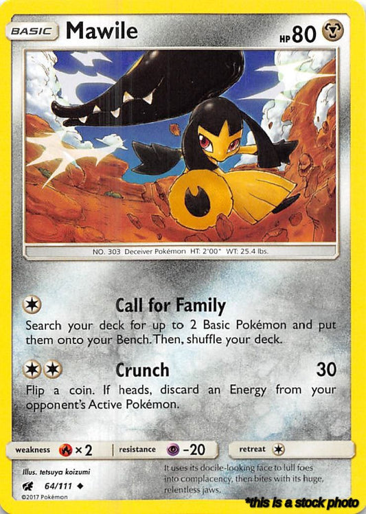 Normal Mawile [64/111 Lightly Played ]