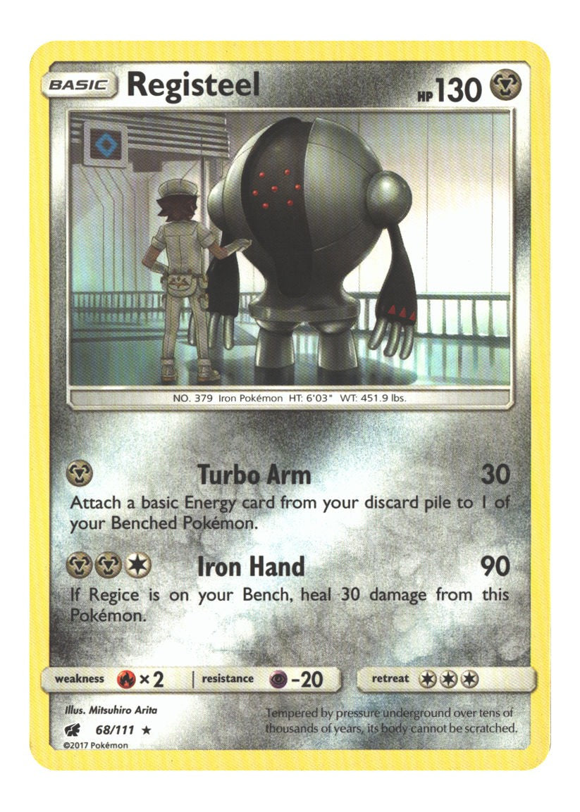 68/111 Registeel Rare Normal