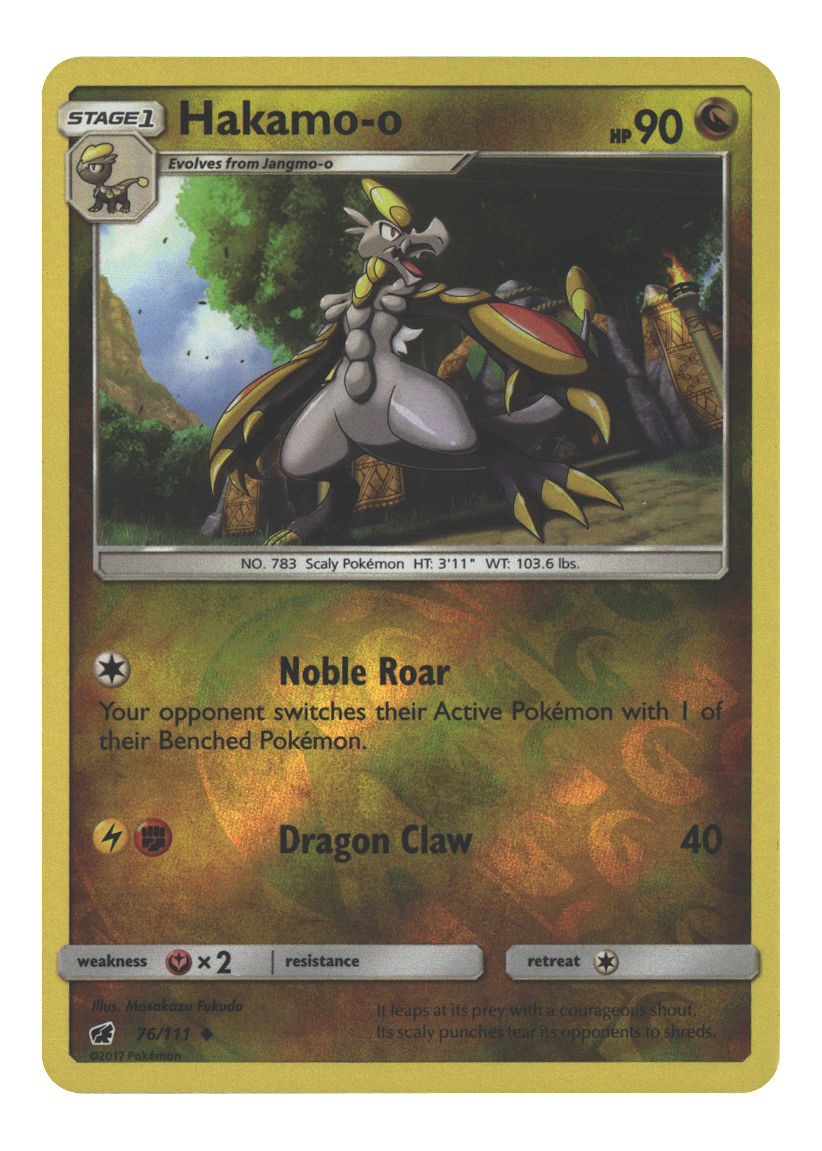 76/111 Hakamo-o Uncommon Reverse Holofoil