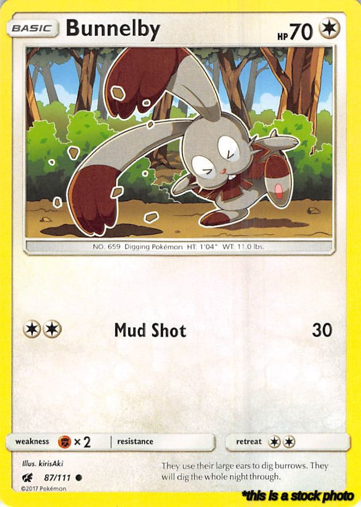 Common Bunnelby [87/111 Near Mint ]