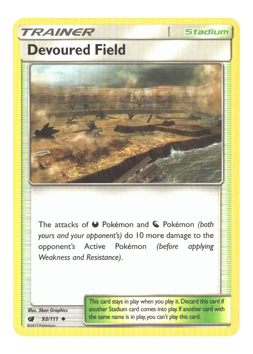 93/111 Devoured Field Uncommon Normal