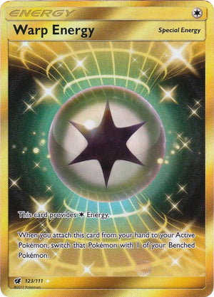 Secret Rare Warp Energy (Secret) [123/111 Near Mint ]