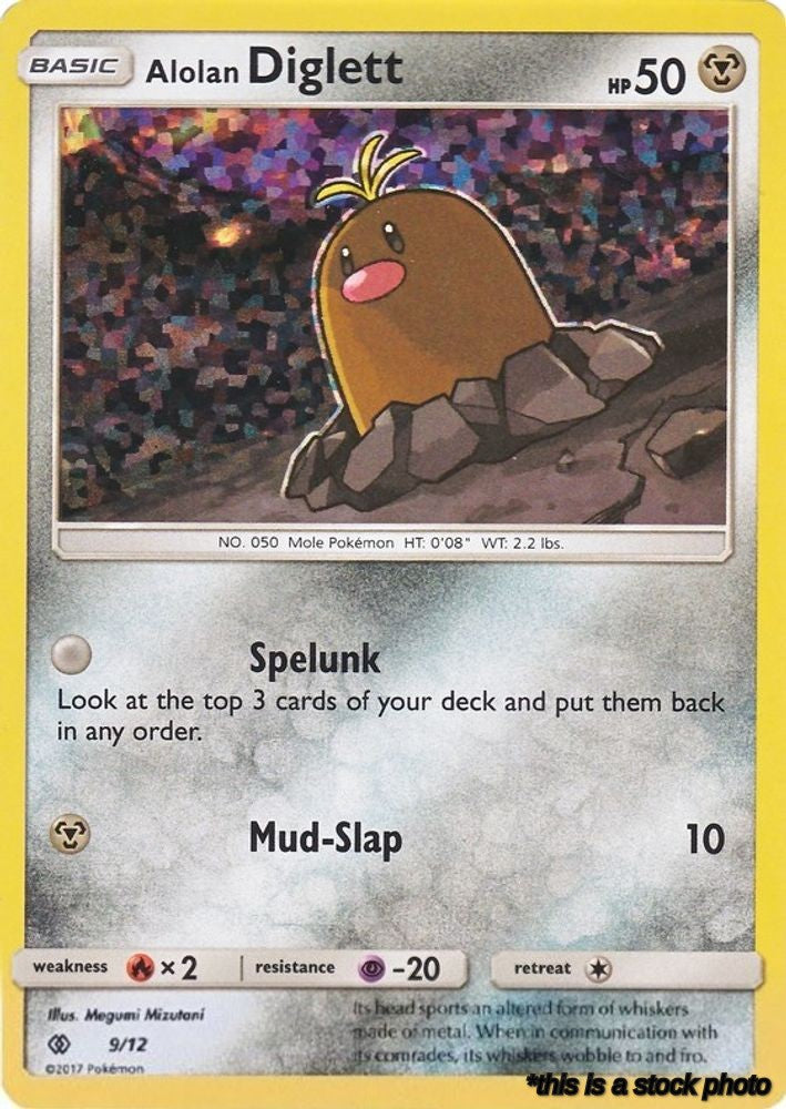 Alolan Diglett - 9/12