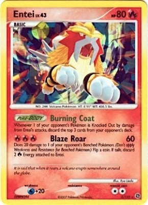 Promo Entei - 4/132 (Cracked Ice Holo) [004/132 Near Mint ]