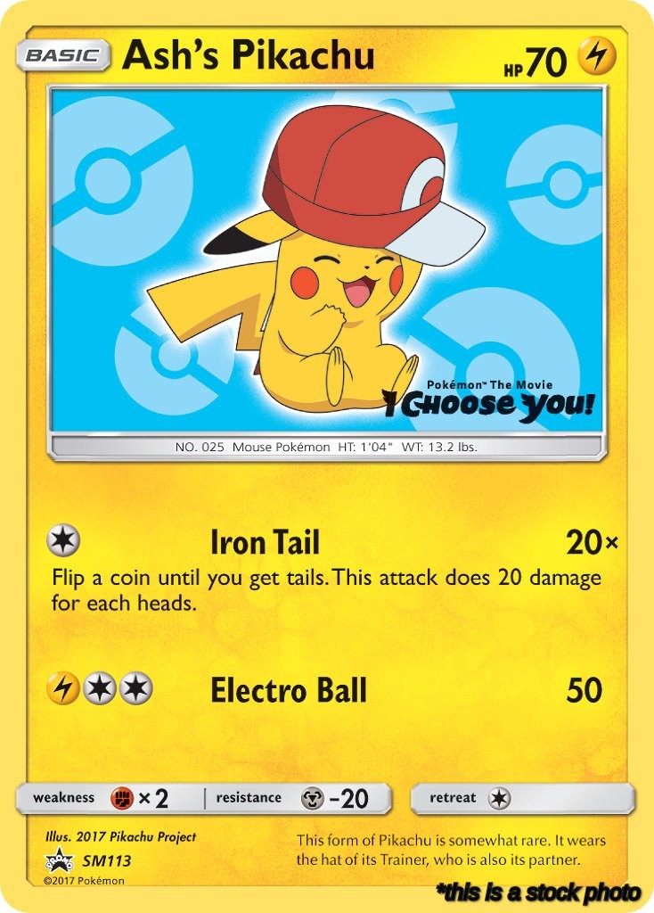 Ash's Pikachu - SM113