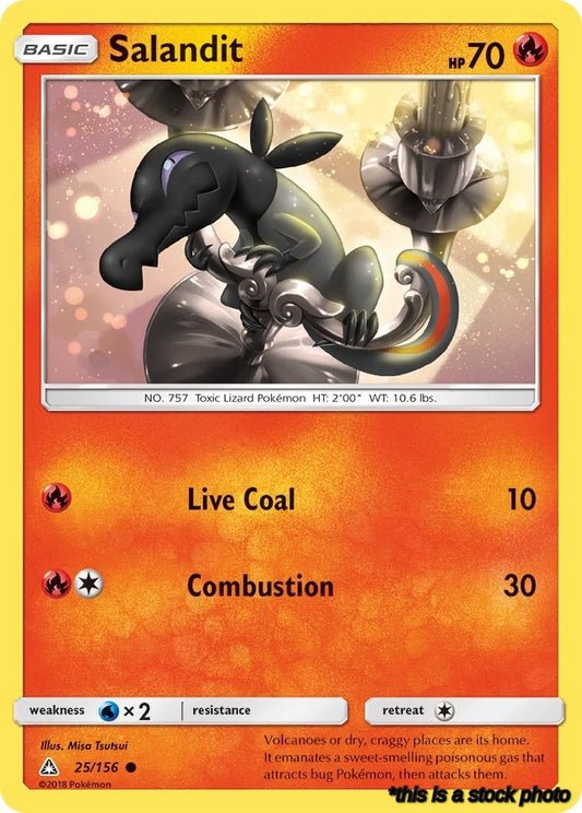 Normal Salandit [25/156 Heavily Played ]